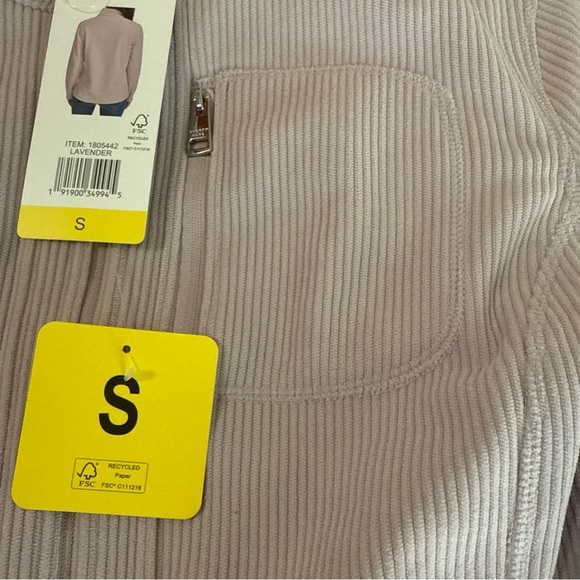 Andrew Marc Women's Ribbed Full Zip Jacket, Size  S - Picture 4 of 5